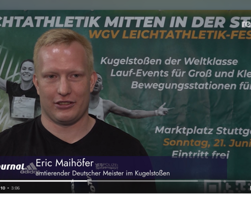 RegioTV berichtet über das WGV Leichtathletik-Festival